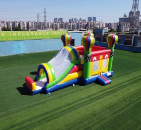 T2-1175 Balloon Bouncy Castle With Slide