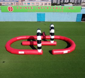 T11-636 Inflatable Racing Track Inflatable Go Kart Race Track