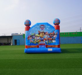 T2-2401 Paw Patro Inflatable Bouncer Inflatable Childrens Paw Patrol Themed Bouncy Castle From Chinee Inflatables