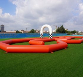 T11-519 Inflatable Race Track Challenge Sport Game