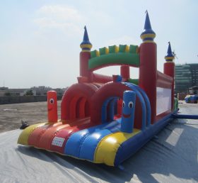 T7-224 Inflatable Castle Obstacles Courses