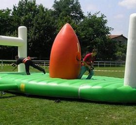 T11-375 Inflatable Bungee Run Challenge Sport Game For Adult