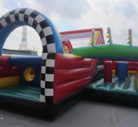 T2-28 Cars Obstacle Courses For Kids And Adult