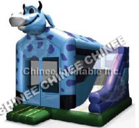 T5-161 Dog Inflatable Bounce House With Slide 'Combo