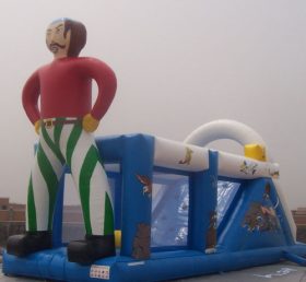 T7-182 Pirates Inflatable Obstacles Courses