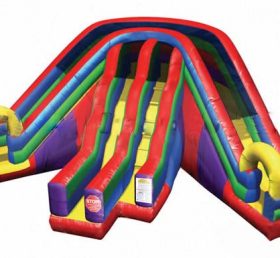 T8-413 New Design Colorful Inflatable Dry Slide For Outdoor Used