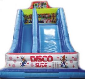 T8-682 Disco Inflatable Dry Slide For Children