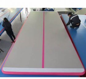 AT1-066 8M Air Track, Tumbling Mat, Inflatable Gymnastics Airtrack Mat, Air Floor Mat With Electric Air Pump For Training