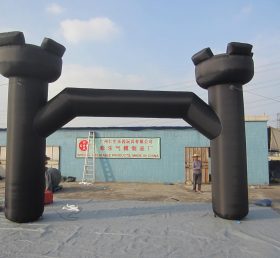 Arch2-020 Black Advertising Inflatable Arches