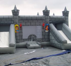 IC1-001 Inflatable Grey Castle Bouncer For Adult Kids