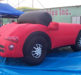 Cartoon2-028 Giant Red Car Inflatable Cartoons