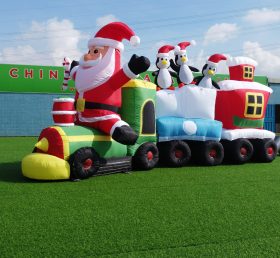 C1-181 Inflatable Christmas Train