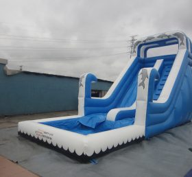 T8-1333 Dolphin Inflatable Water Slide