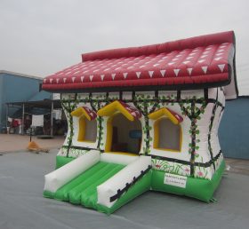 T2-3093 House Shape Inflatable Bounce Kids Party