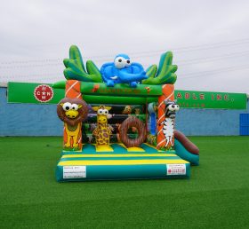 T2-005 Safari Park Animal Bouncer Jungle Combo