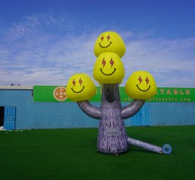 S4-527 Inflatable Emoji Tree Inflatable Cartoons