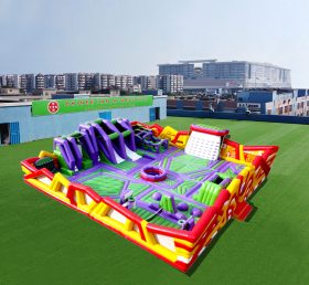 GF2-063 Inflatable Park Jumping Bouncy Obstacle Inflatable Outdoor Playground