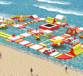 S153 Inflatable Water Park Aqua Park Water Island