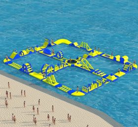 S157 Inflatable Water Park Aqua Park Water Island