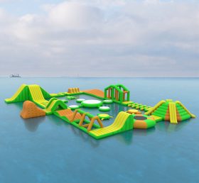 S135 Inflatable Water Park Aqua Park Water Island