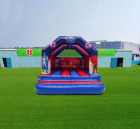 T2-4173 12X12Ft Super Hero Bounce House