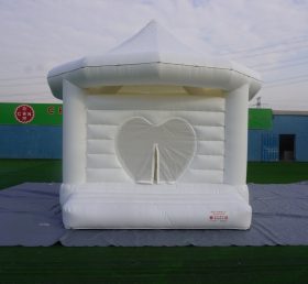 T2-3538 White Wedding Bouncy Castle