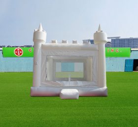 T2-3541 White Wedding Bouncy Castle