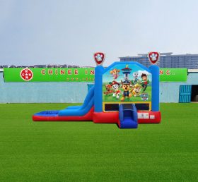 T2-4303 Ez Paw Patrol Combo Waterslide Size