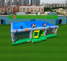 T11-3169 Soccer Field Blue Roof