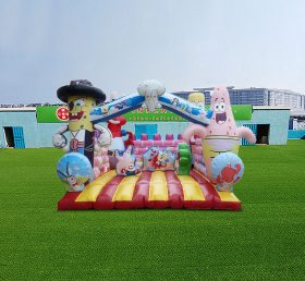 T2-4376 Spongebob Bouncy Castle