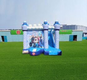 T2-4589 Frozen Castle With Slide