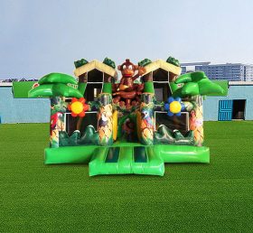 T2-4812 Jungle Monkey Bouncy Castle