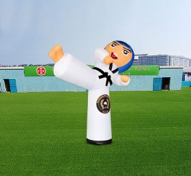 S4-640 Advertising Inflatable Taekwondo Boy Inflatable Cartoon Character