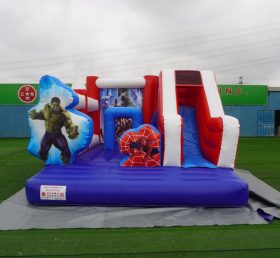 T2-8105B Marvel Super Hero Bouncy Caste With Slide